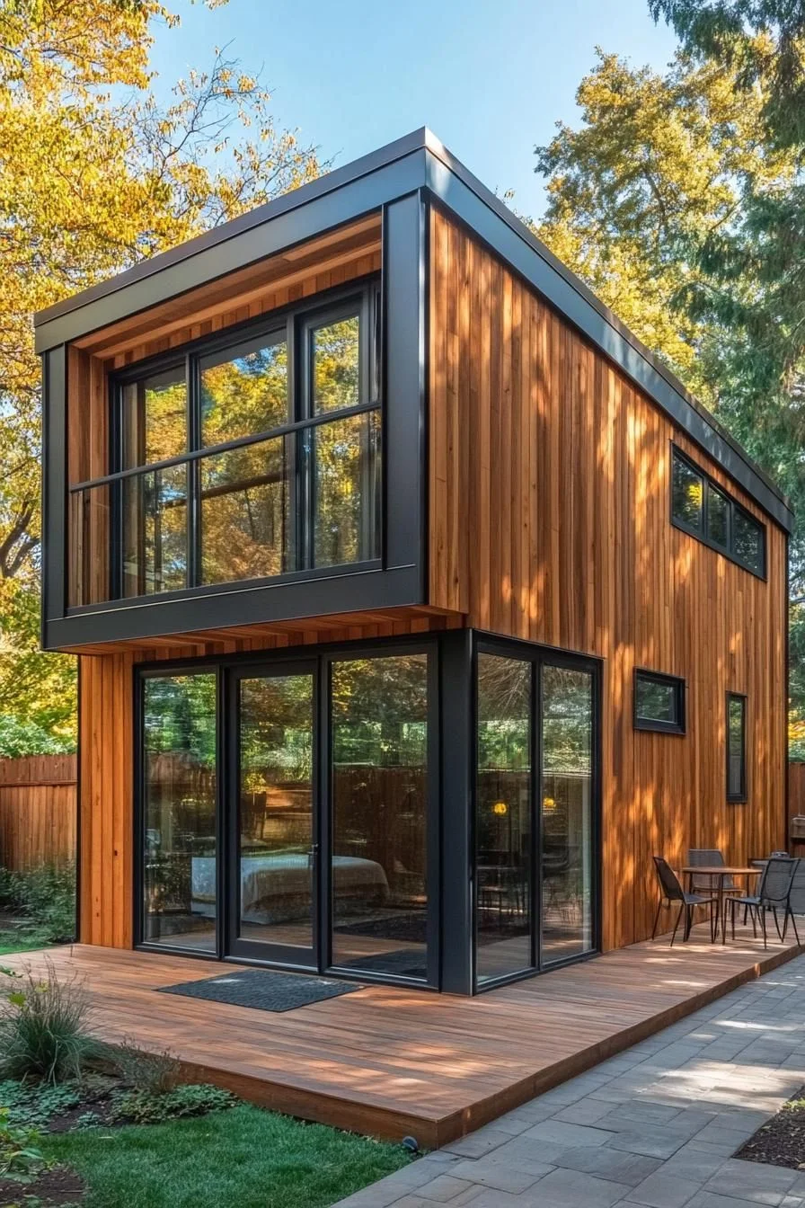10) An Innovative Tiny Home with Two Levels