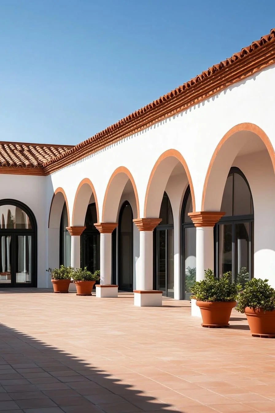 Clay and Arches in Classic Combination