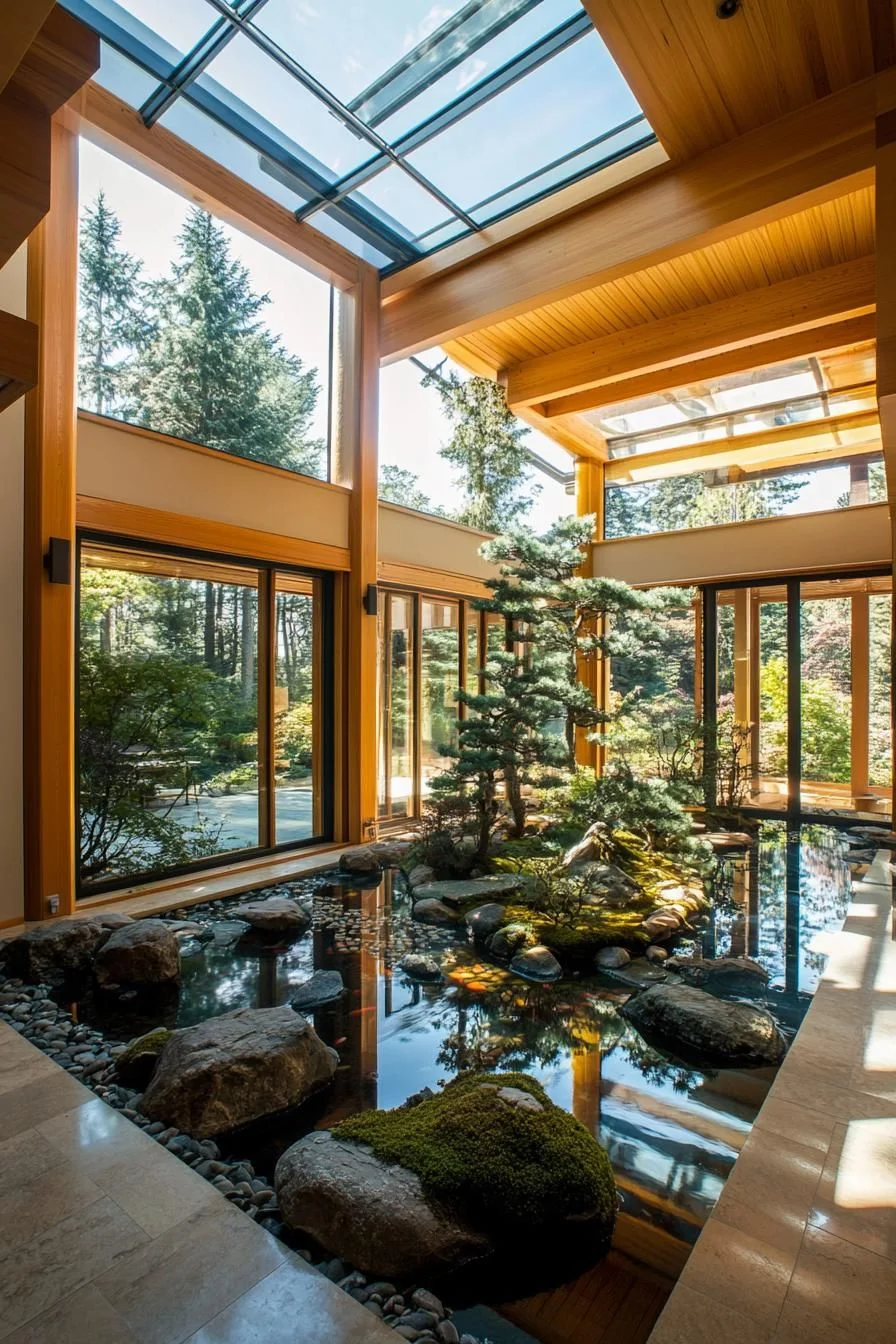 A Sunlit Timber Courtyard Retreat