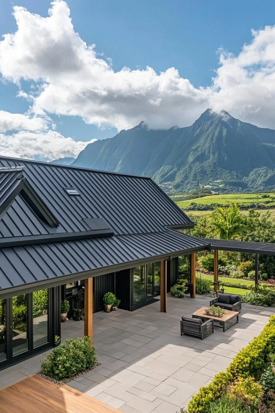 A Mountain Retreat With Modern Style