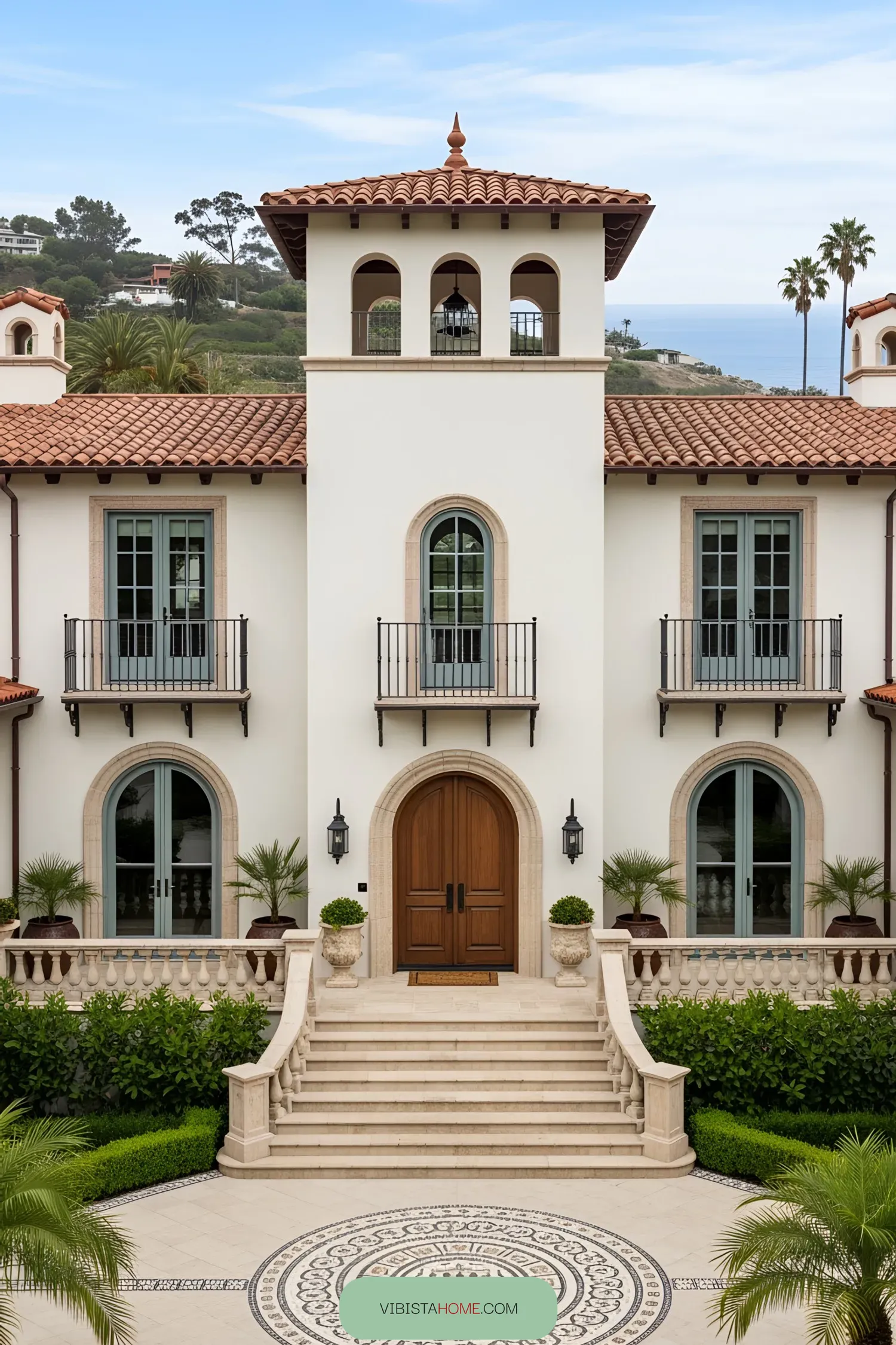 Grand Seaside Mansion by the Coast