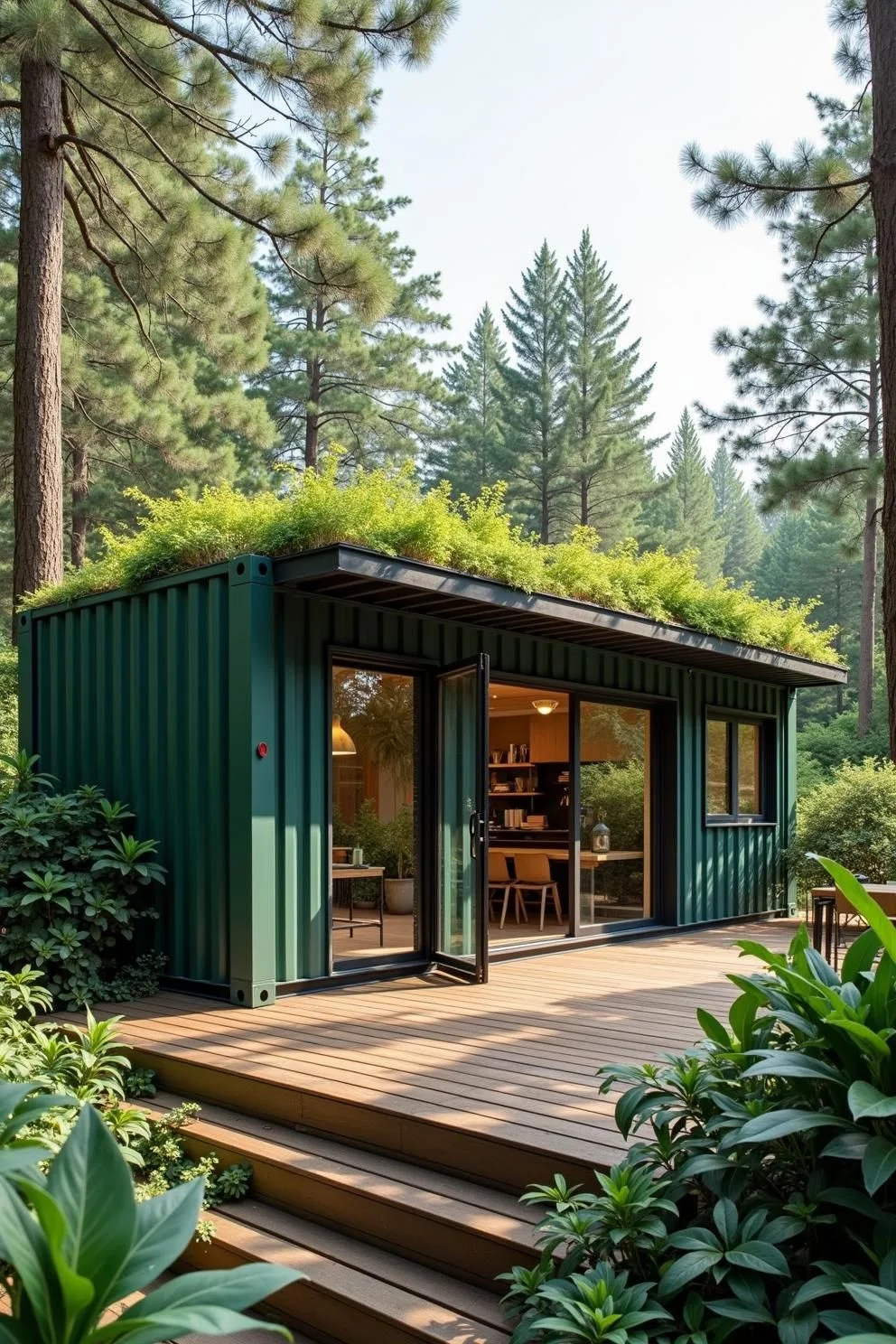 A Container Hideaway Deep in the Jungle