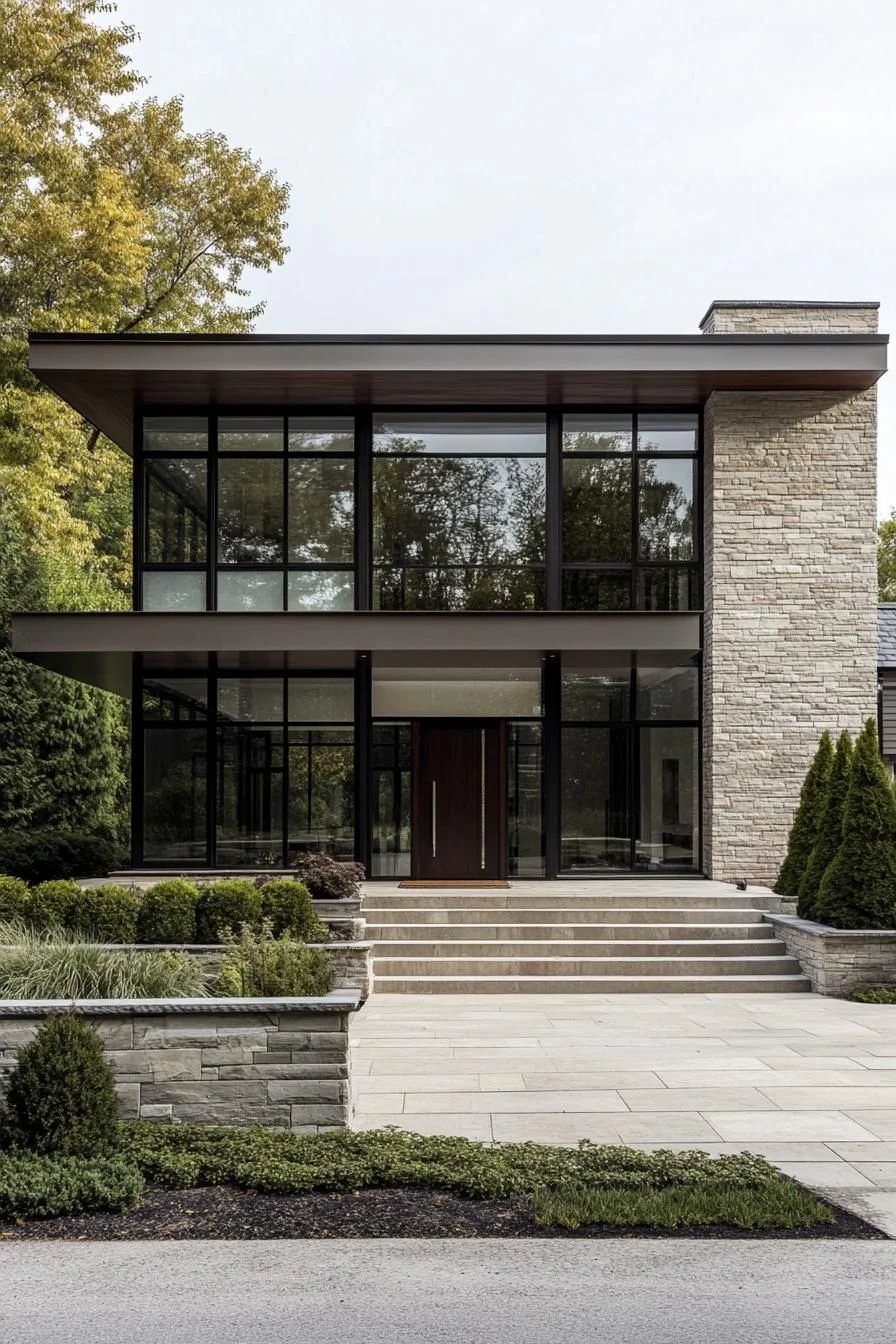 A Stone and Glass Retreat