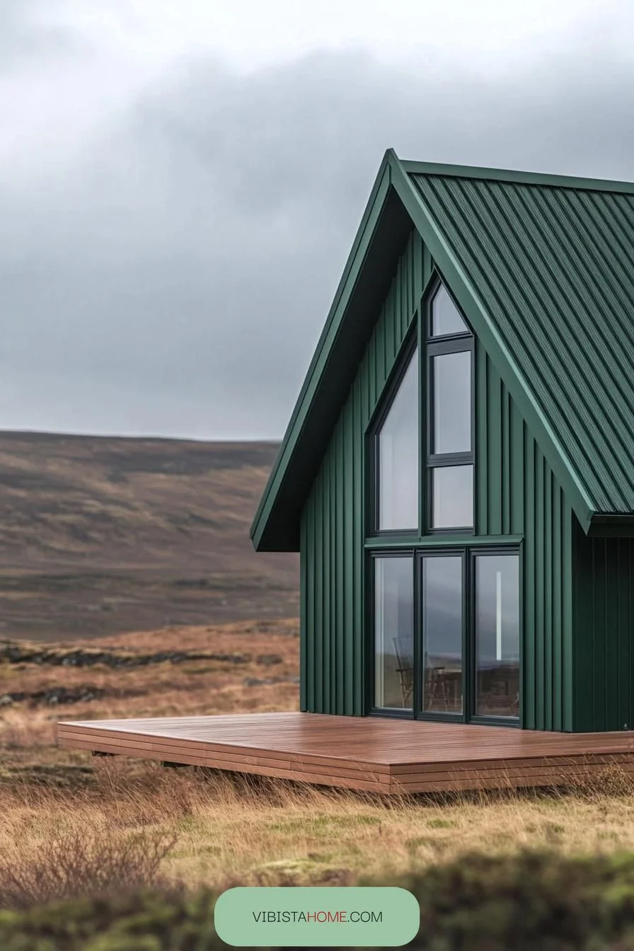 19) Wilderness A-Frame House