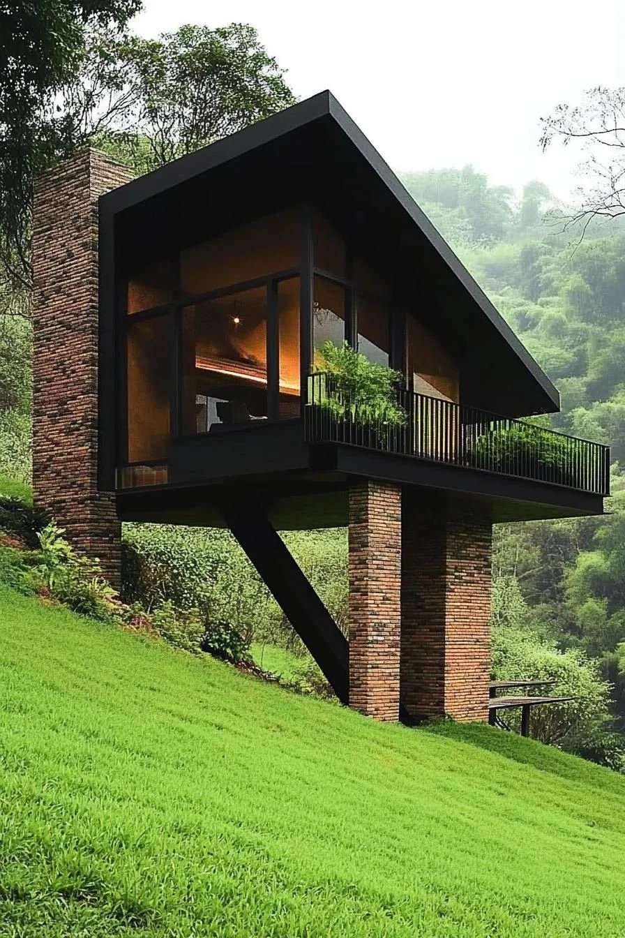 Stacked Slope House Design