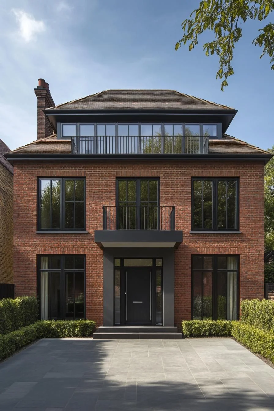 Brick House Balancing Space and Style