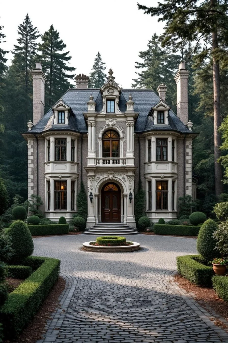 Noble Design in a French Facade