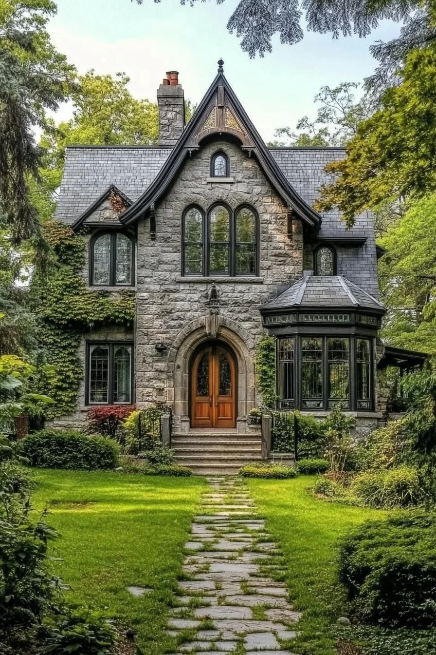 Gothic Revival House Charm