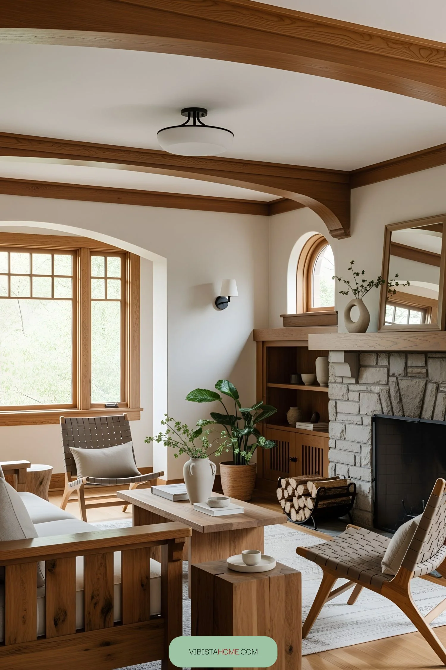 4) Wood Grain Takes Center Stage