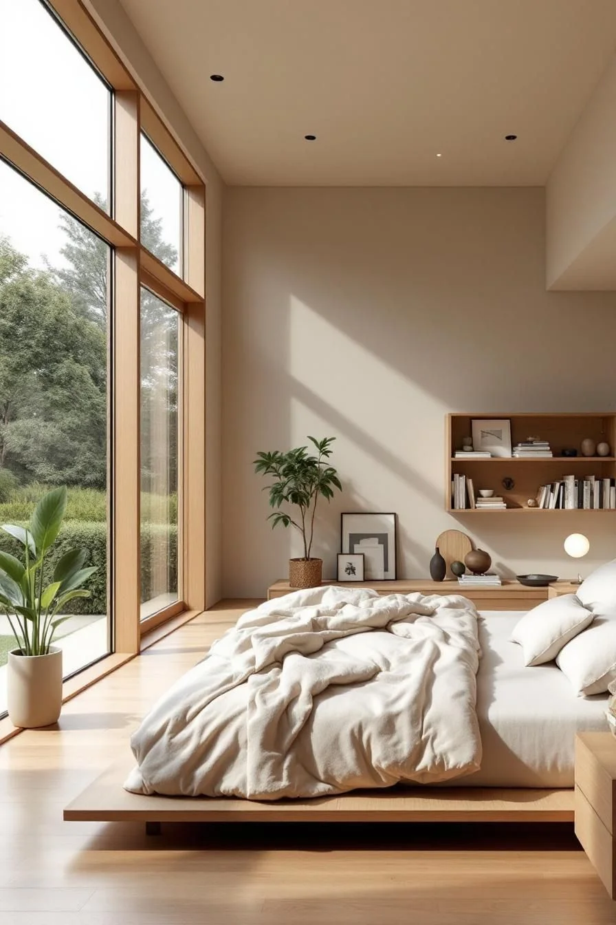 A Warm and Restful Zen Retreat