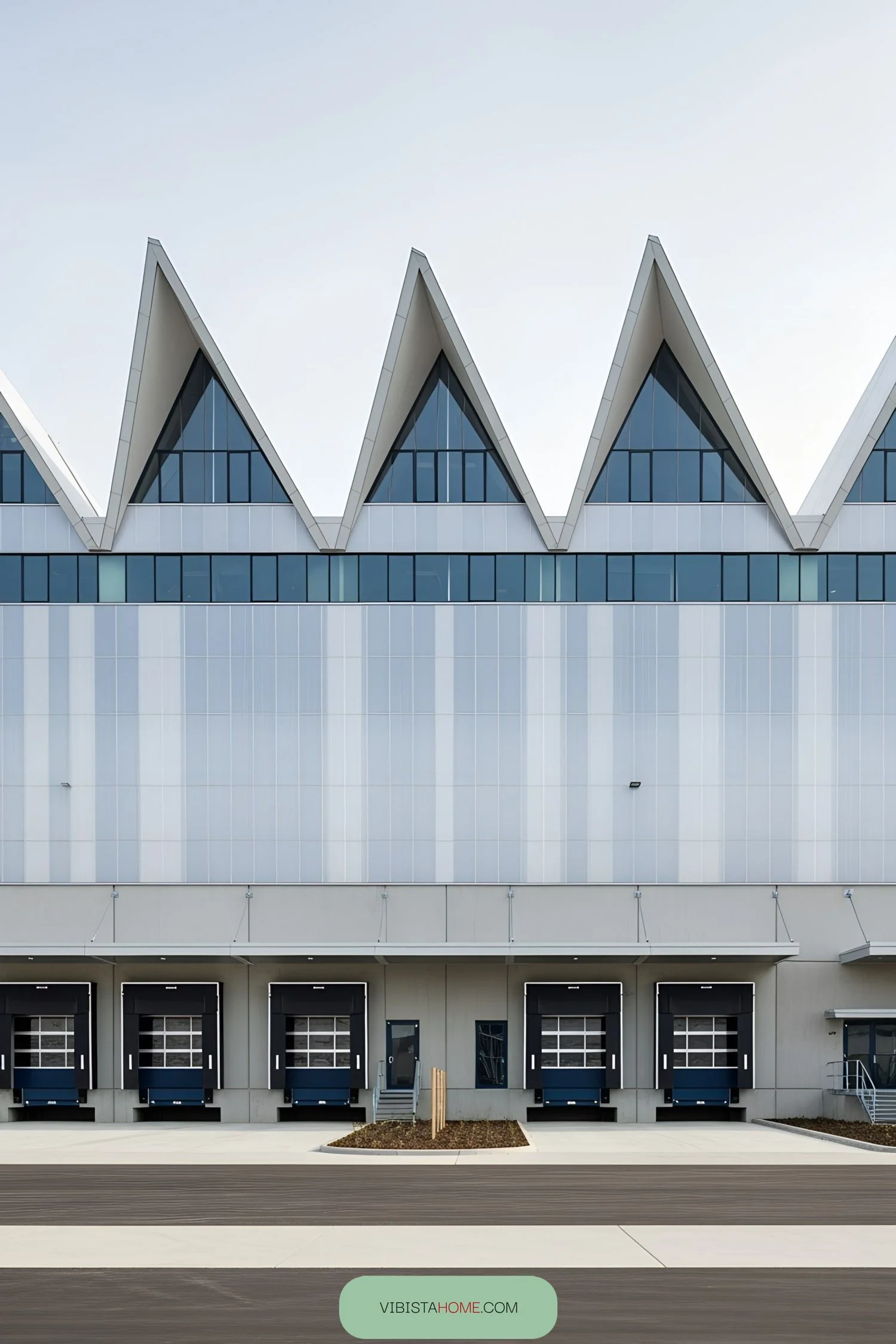 Jagged Rooflines in Factory Design