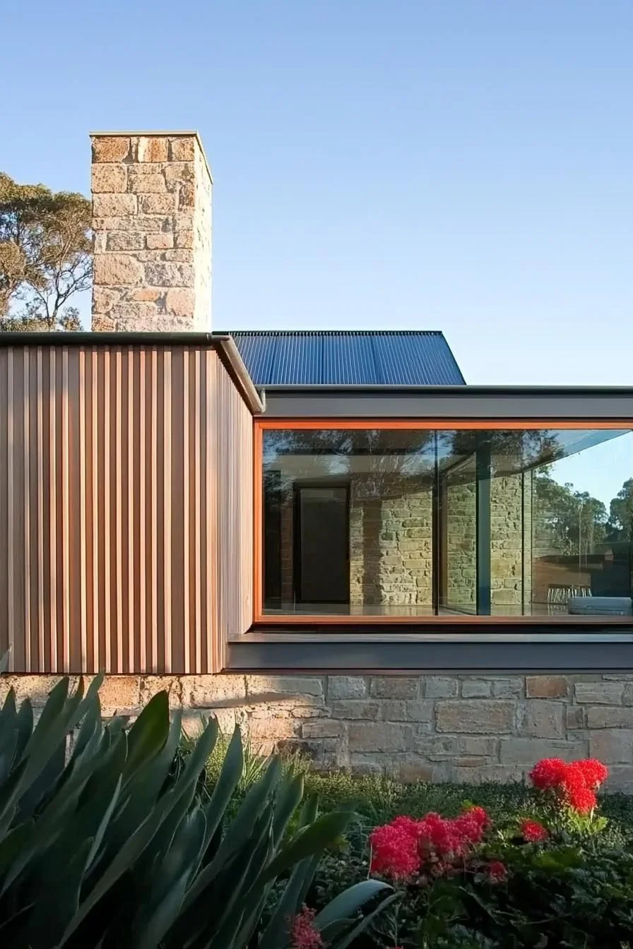 Timber Cladding Marvel: A Rustic Retreat