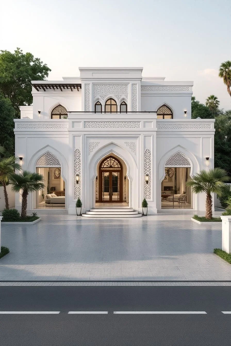 Arabian Style Meets Modern Minimalism