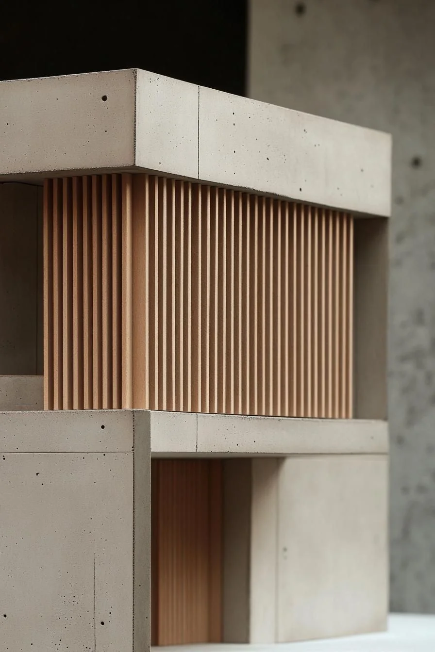 Concrete House Model Marvel
