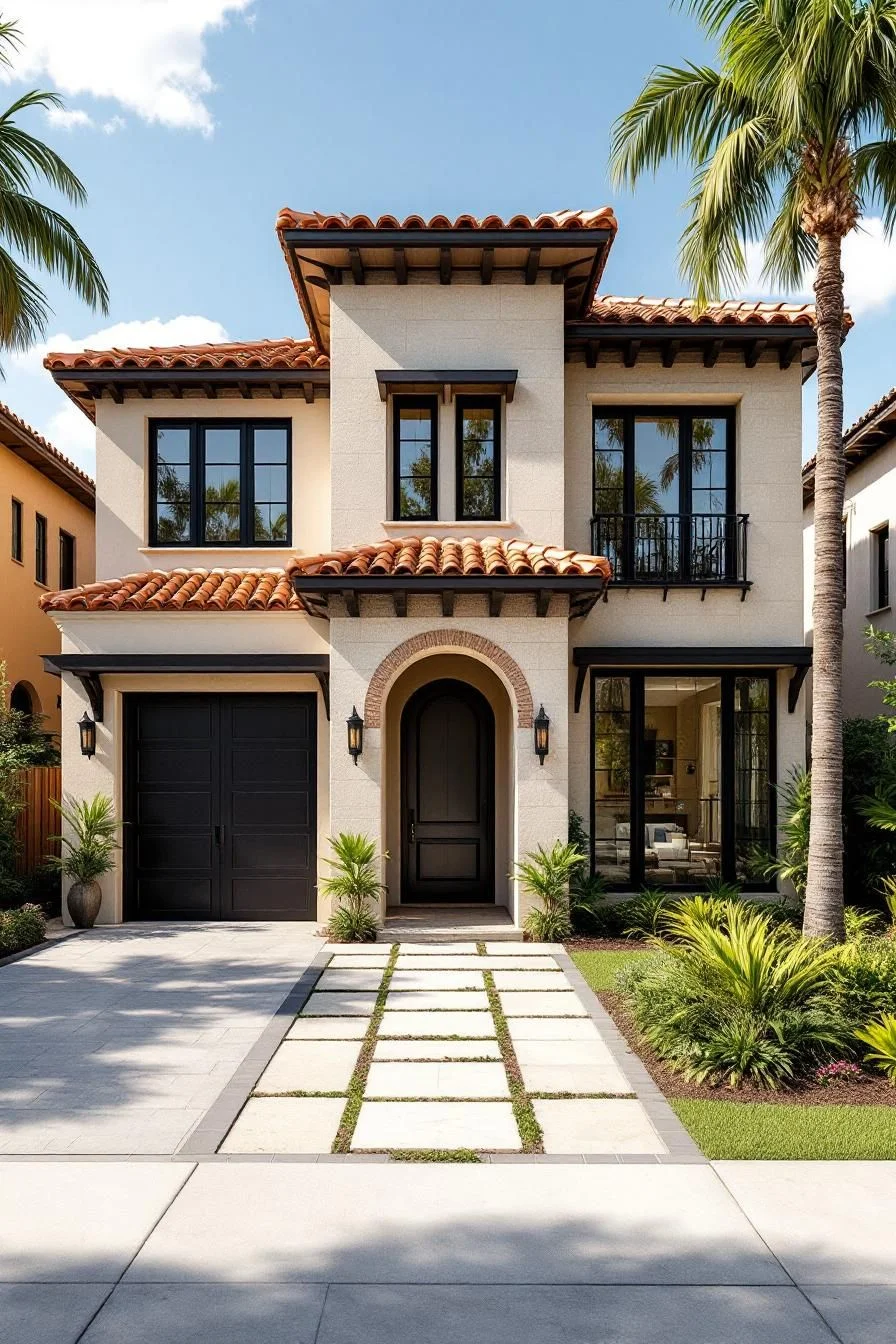 A Sunlit Home With Terracotta Accents