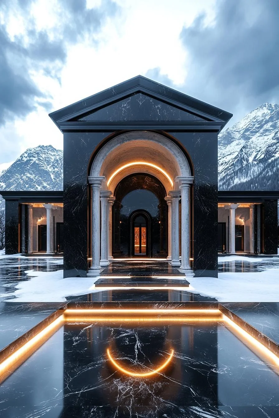 Marble Igloo-Style Estate