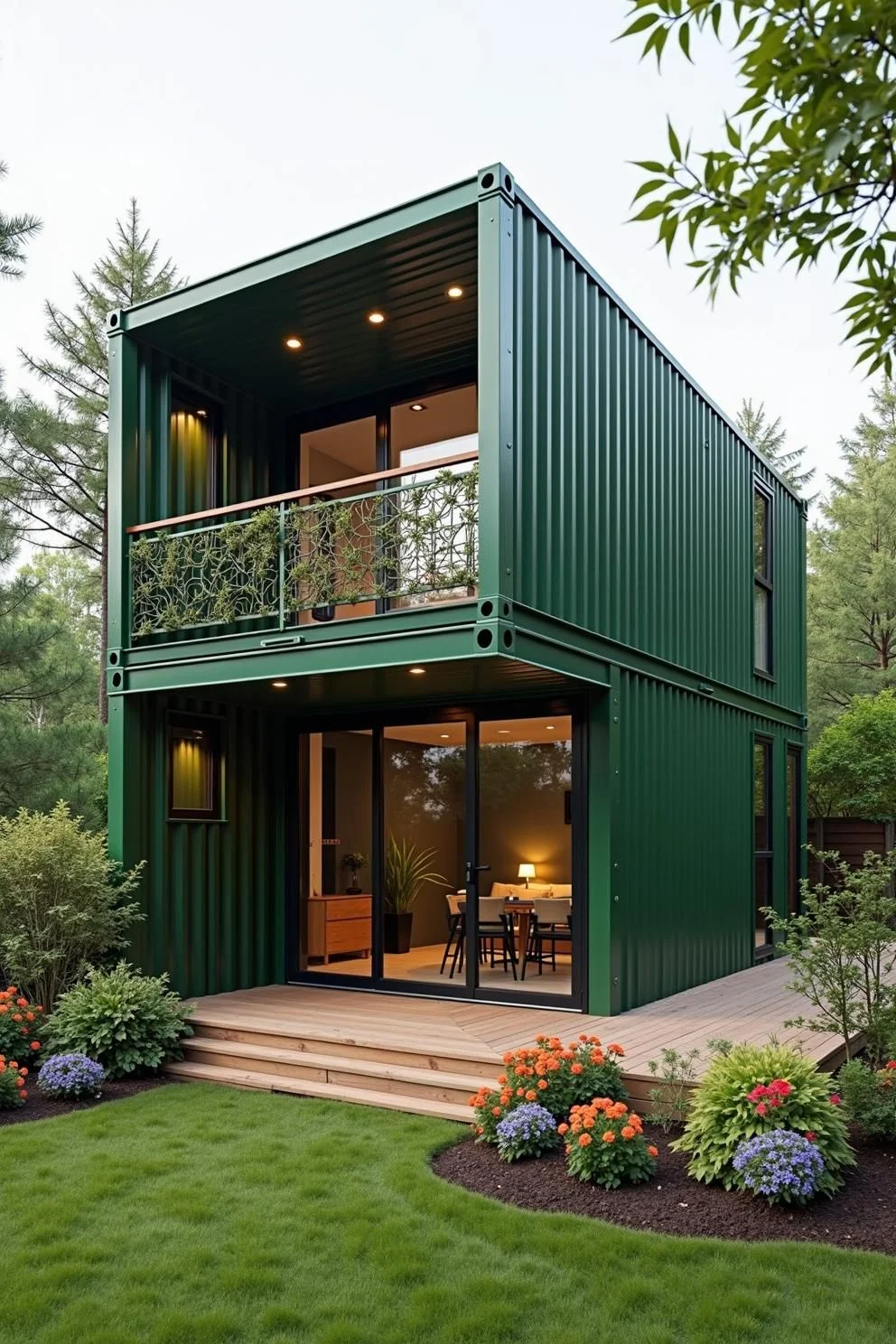 A Cube Home Set in the Jungle