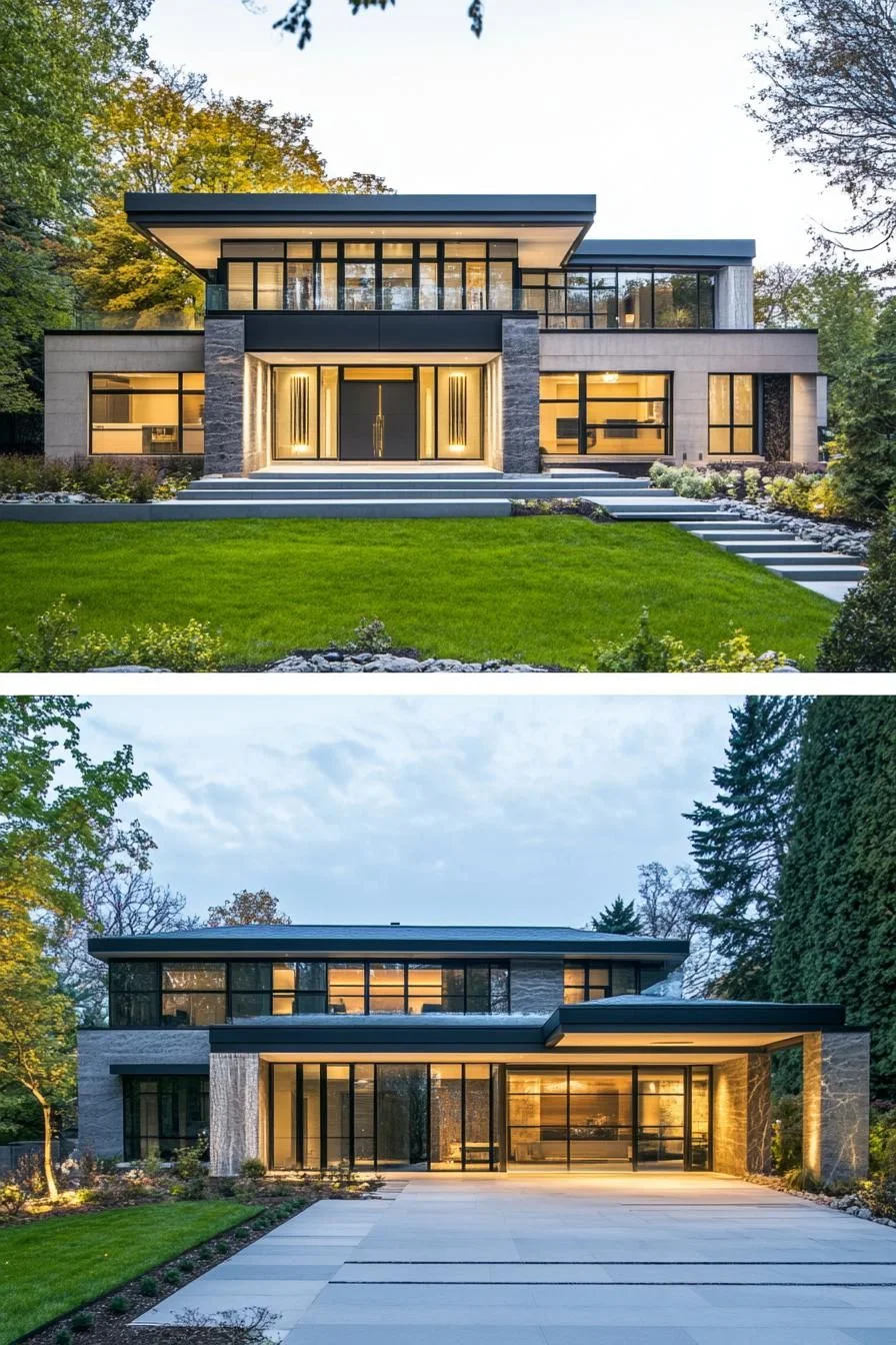 Modern Home With Open Views