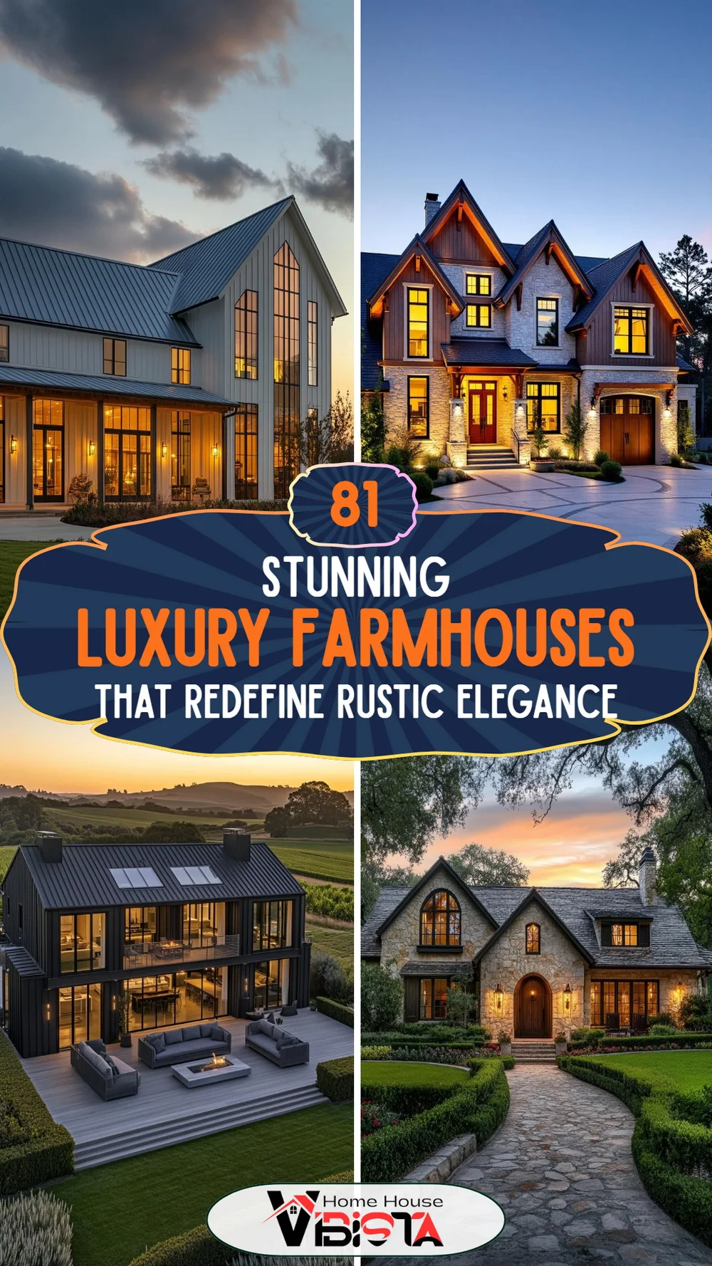 81 Stunning Luxury Farmhouses That Redefine Rustic Elegance