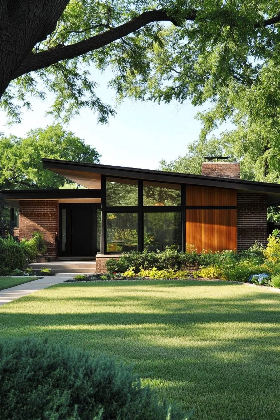 Suburban Splendor Beneath the Tree Canopy