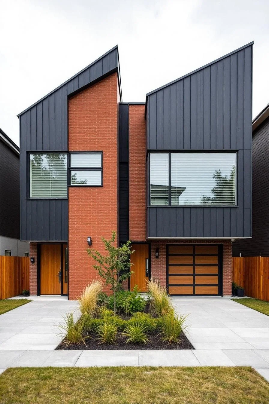 Gabled Duplex Design Gambit