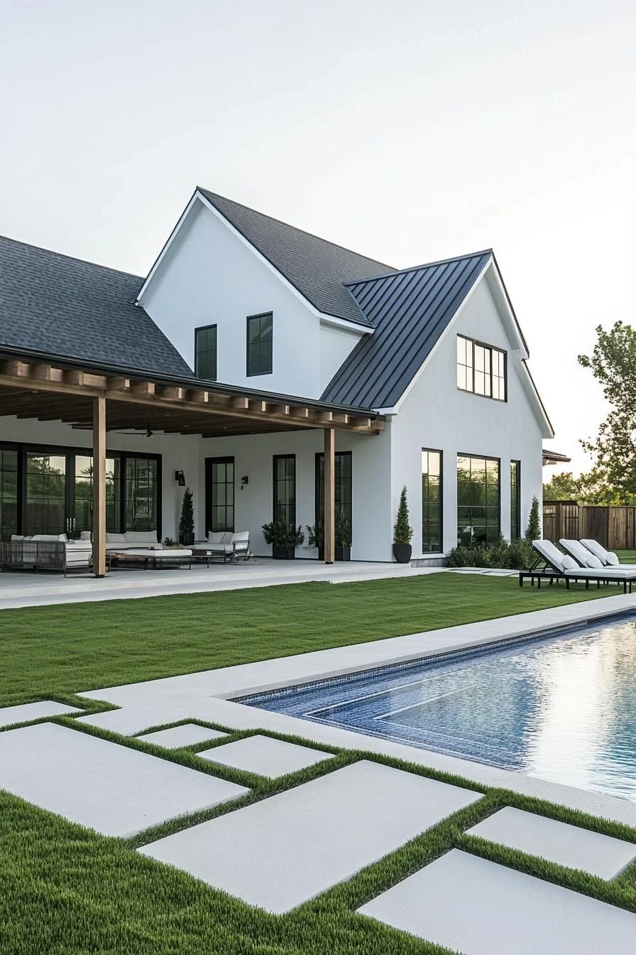 Calm Modern Patio Escape