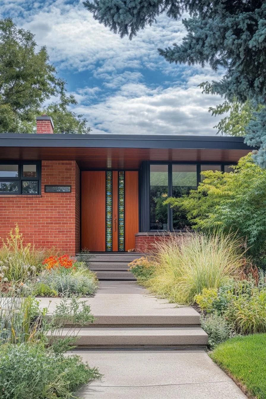 Brick Details in an Eclectic Setting