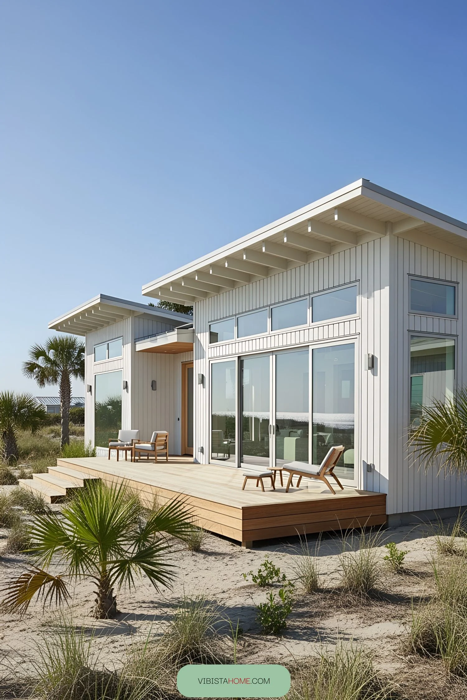 Coastal Cottage Beneath Open Skies