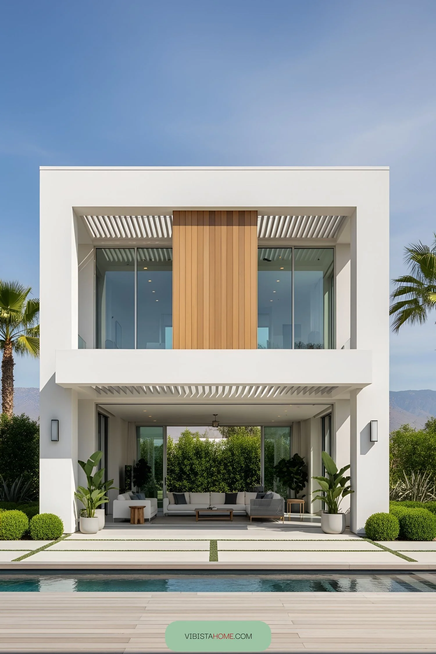 Bright Poolside Retreat for Sunny Afternoons