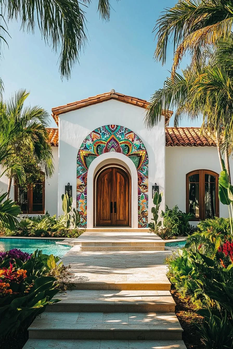 An Extravaganza of Spanish Color and Style