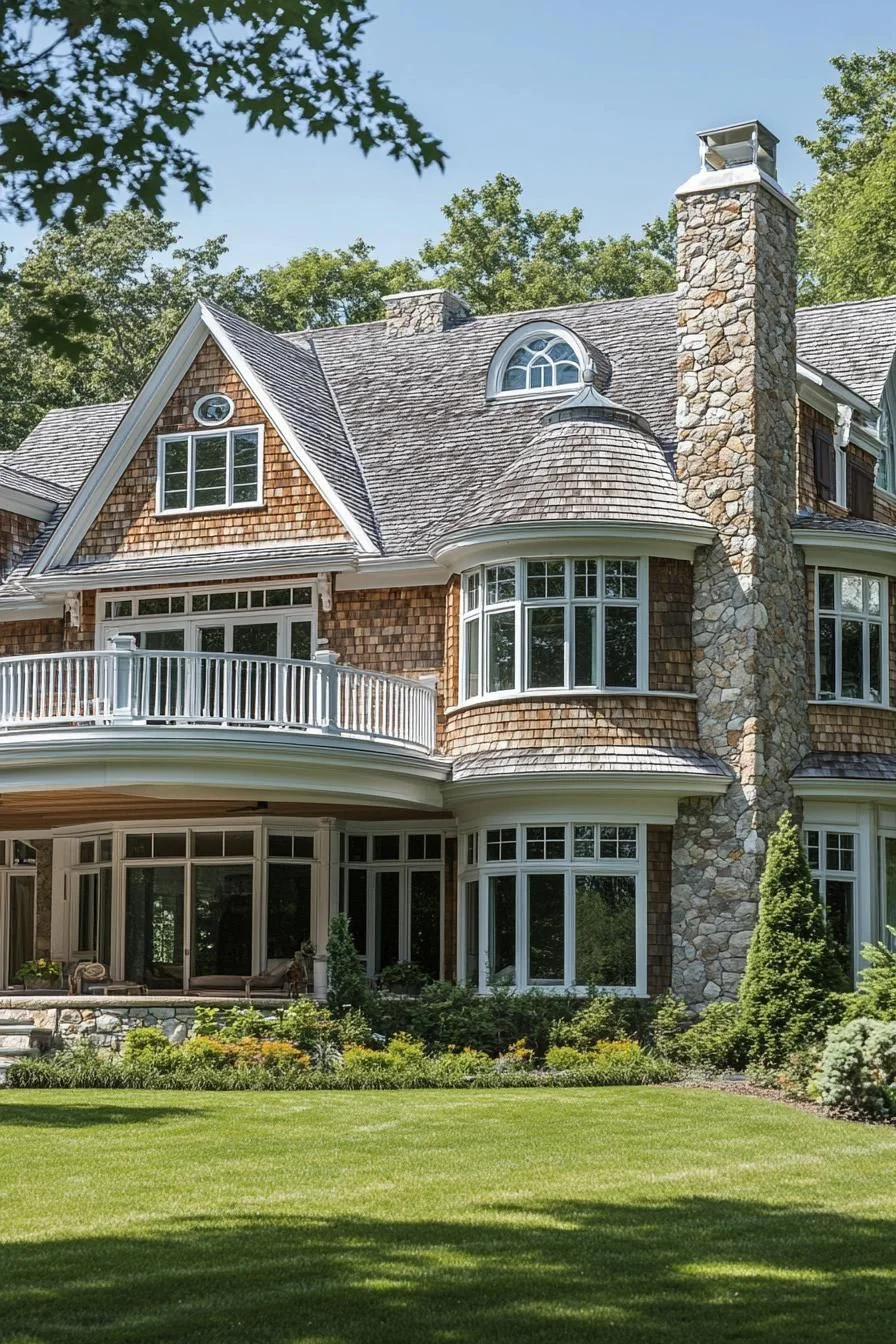A Stone Coastal House Overlooking the Waves