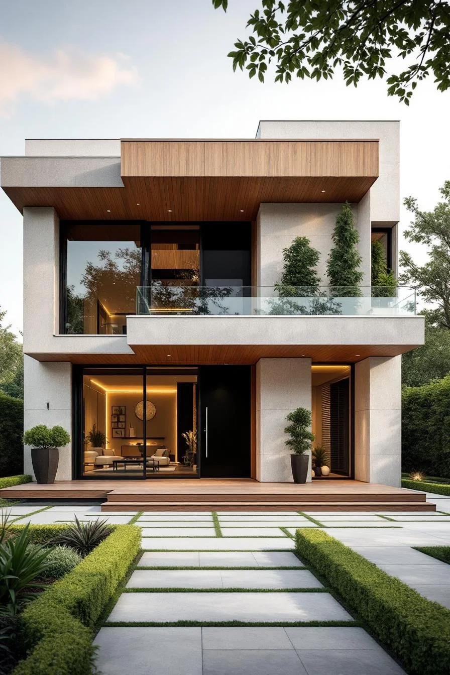 Modern Home With Plush Interiors