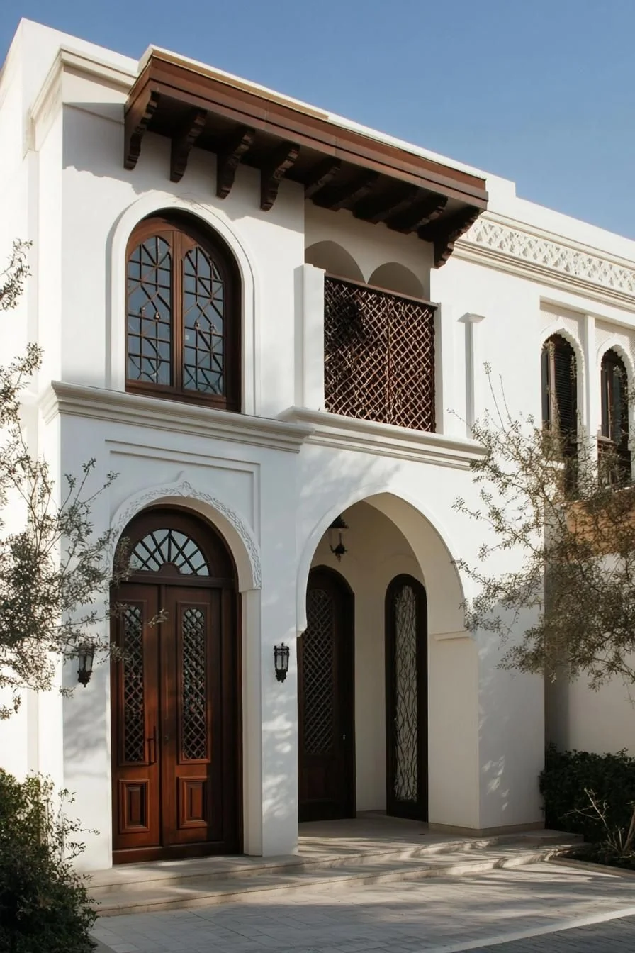 Charming Arches and Wooden Accents
