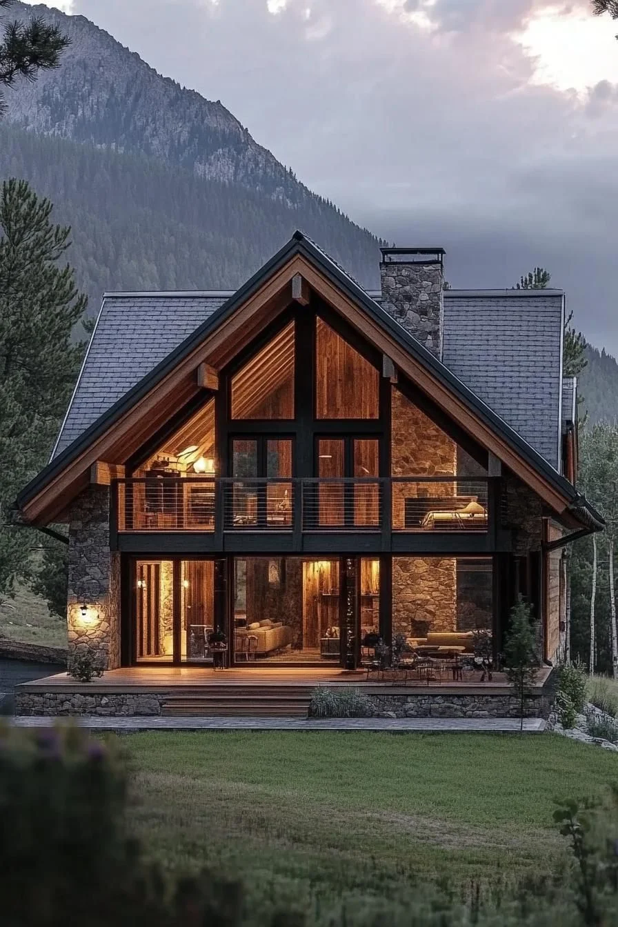 Chalet-Style Cabin Design Ideas