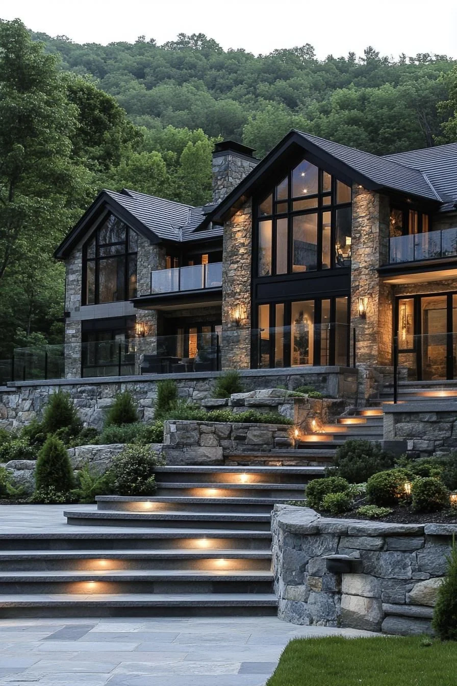 Rustic Charm in a Luxury Mansion