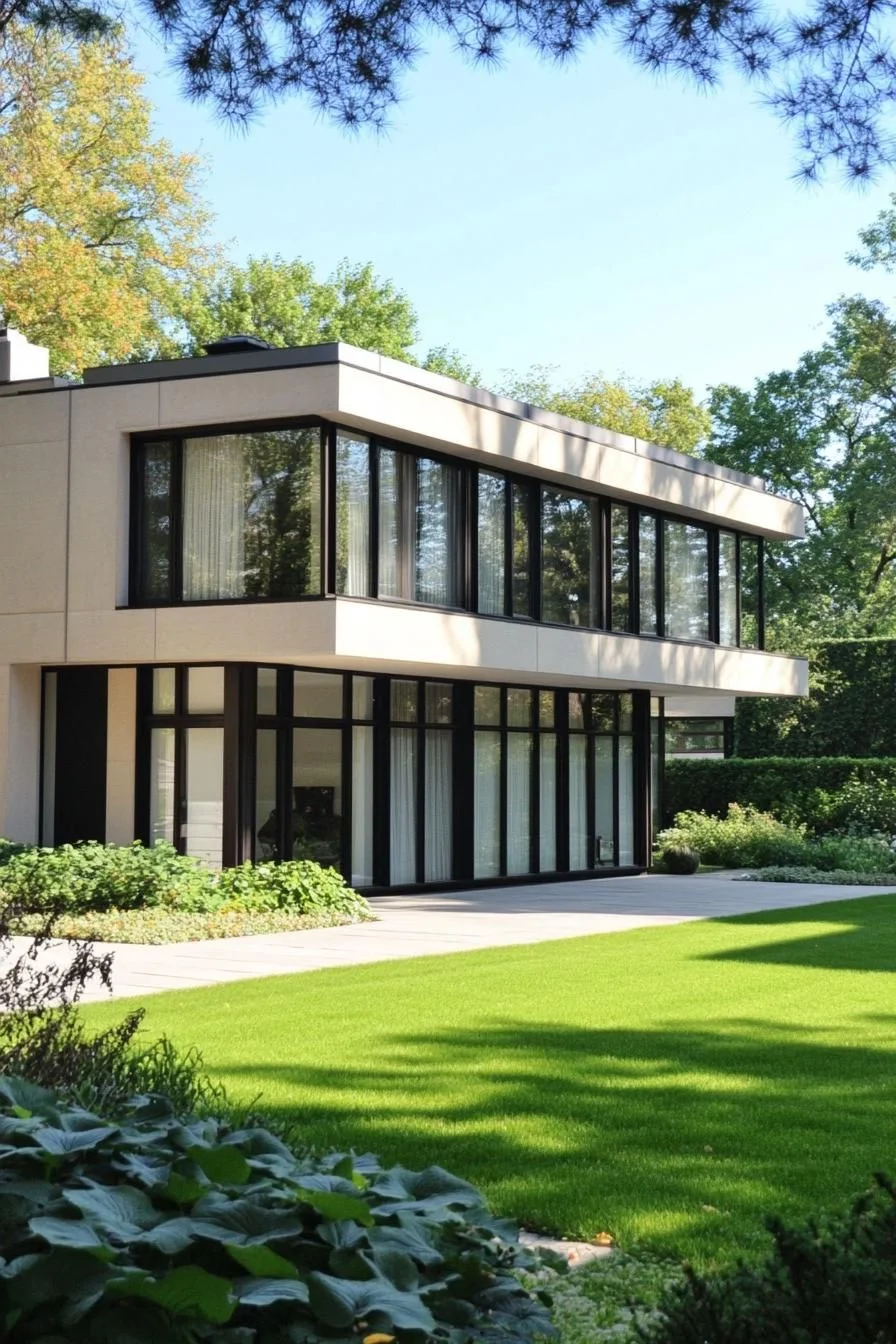Modernist Villa Cube in Lush Surroundings