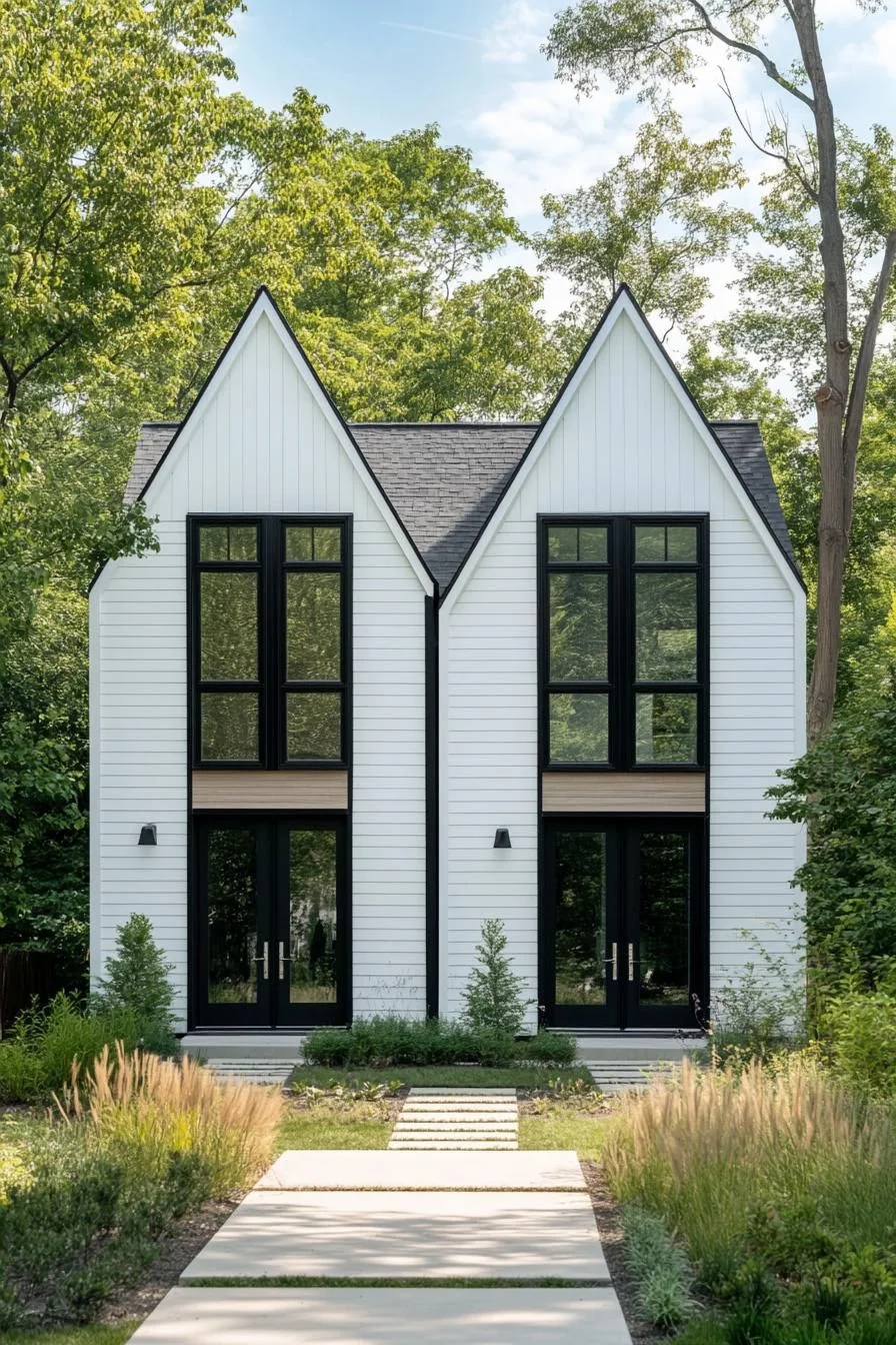 Symmetrical Twin-Peak Duplex
