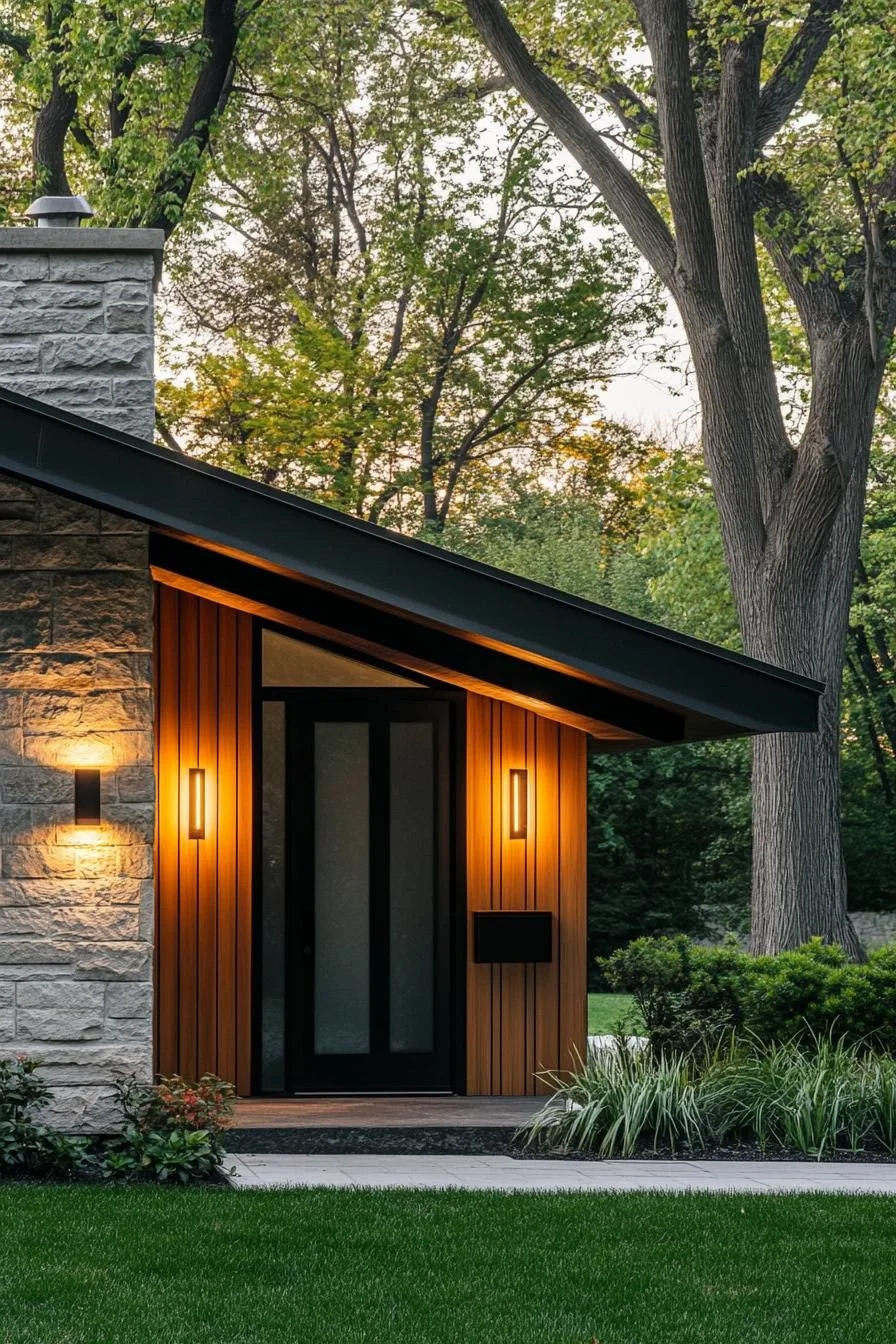 A Timber Retreat Full of Light