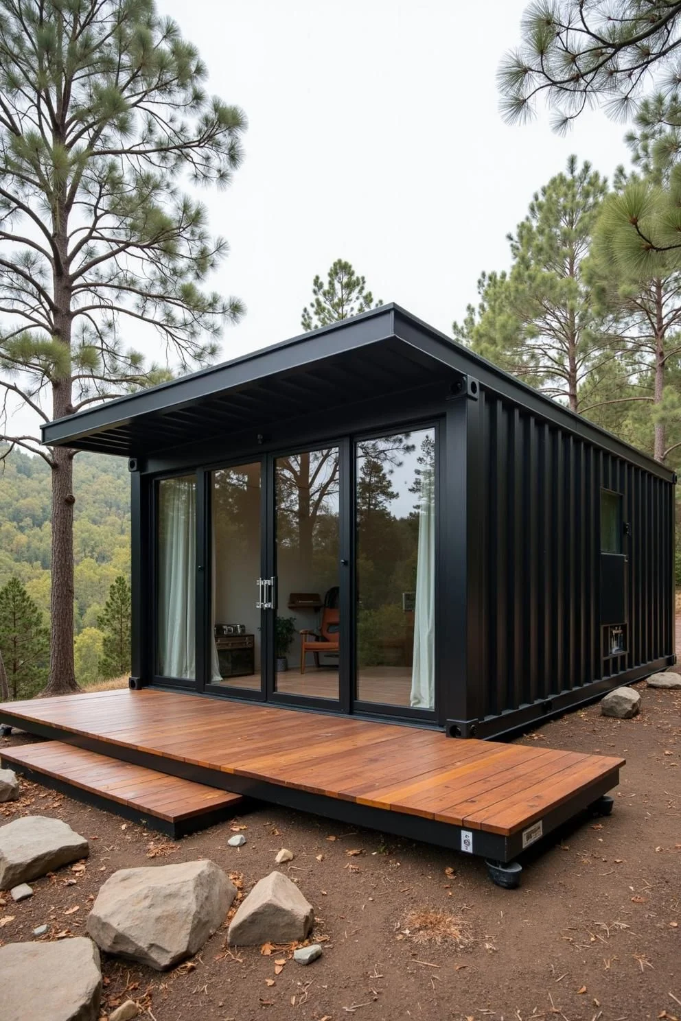 A Container Home Built for Escape