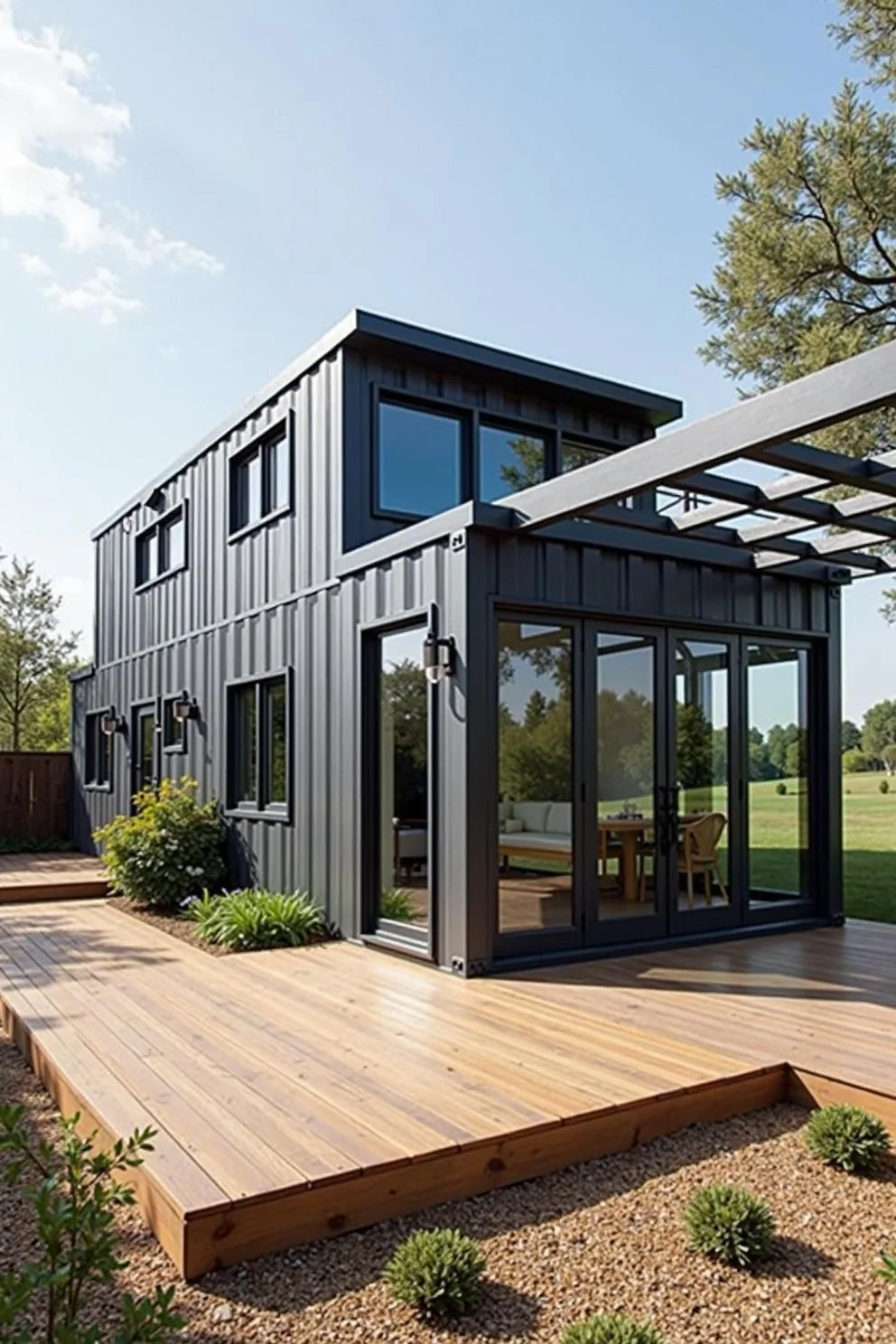 A Container Home With a Calming View
