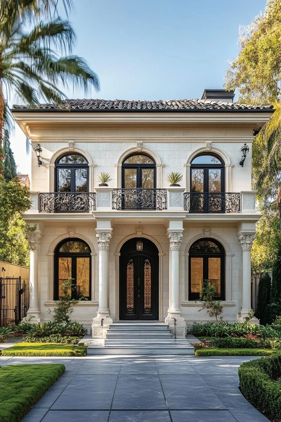 Opulent Villa With Grand Balconies
