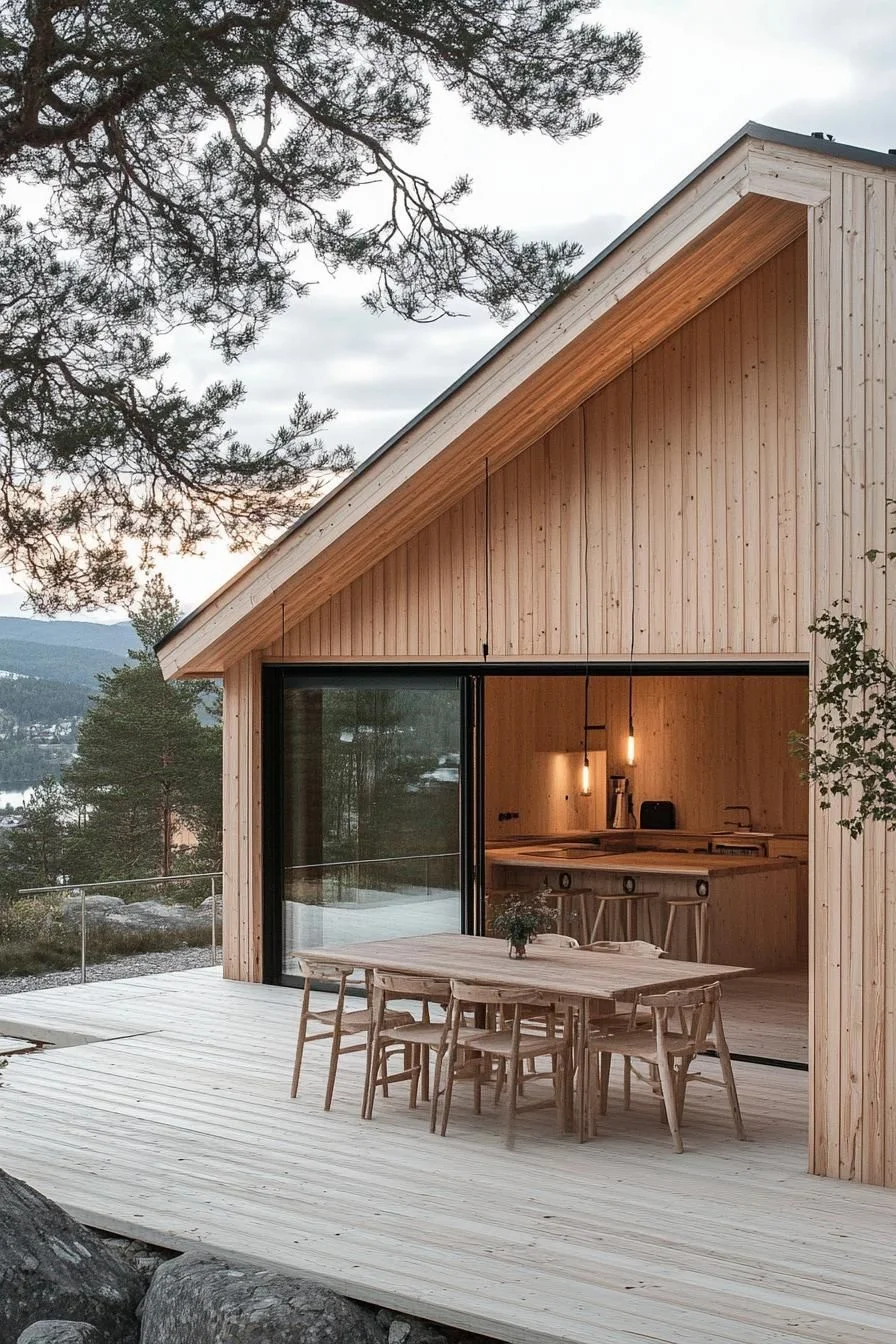 Minimalist Scandinavian Timber Cabin Style - photo 2