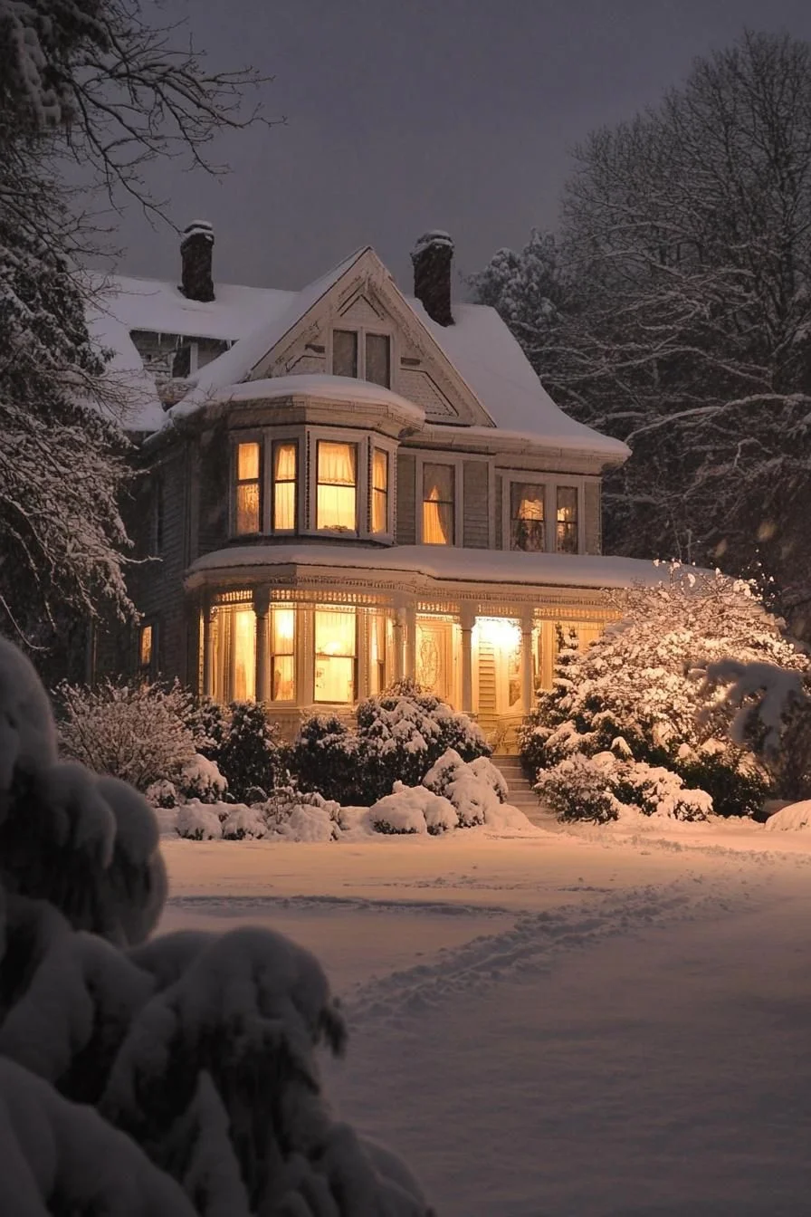 A Victorian House Built For Winter