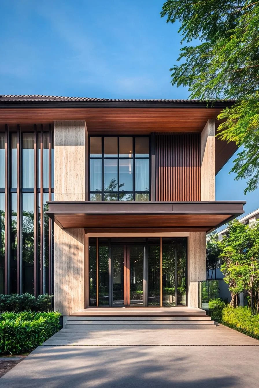 A Sunlit Thai Pavilion Design