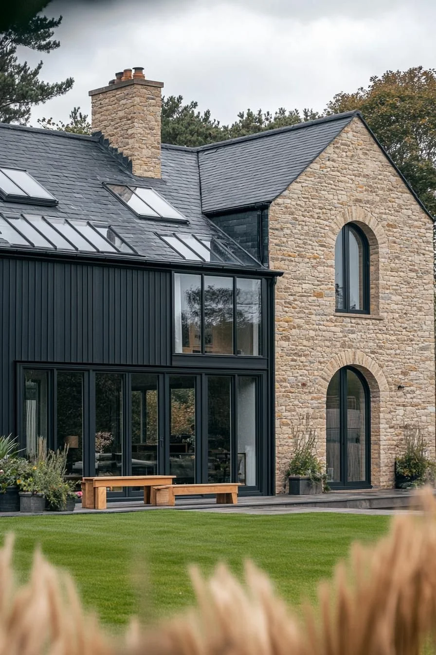 Rustic Details on a Modern Home