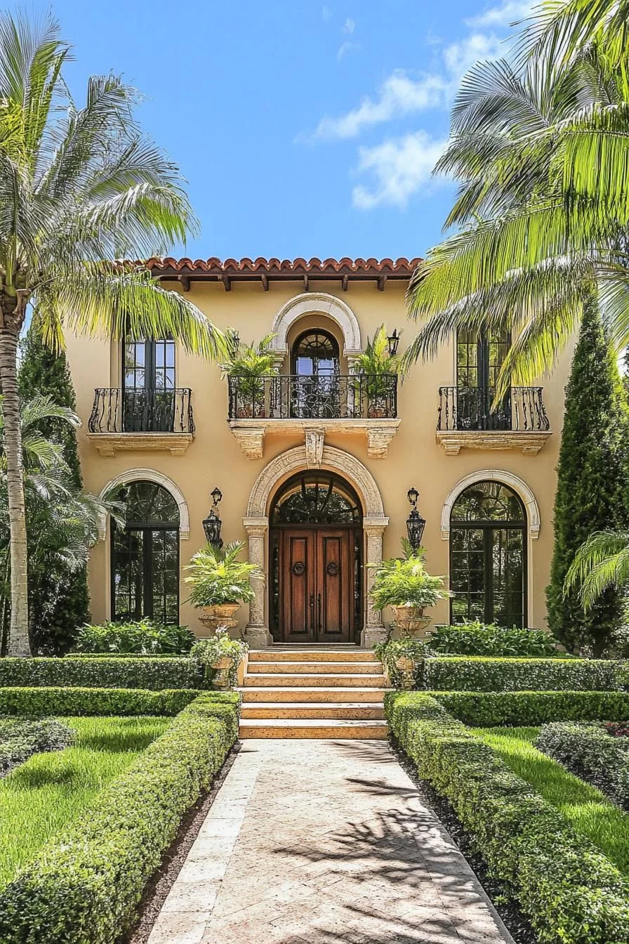 A Mediterranean-Inspired Sunlit Mansion