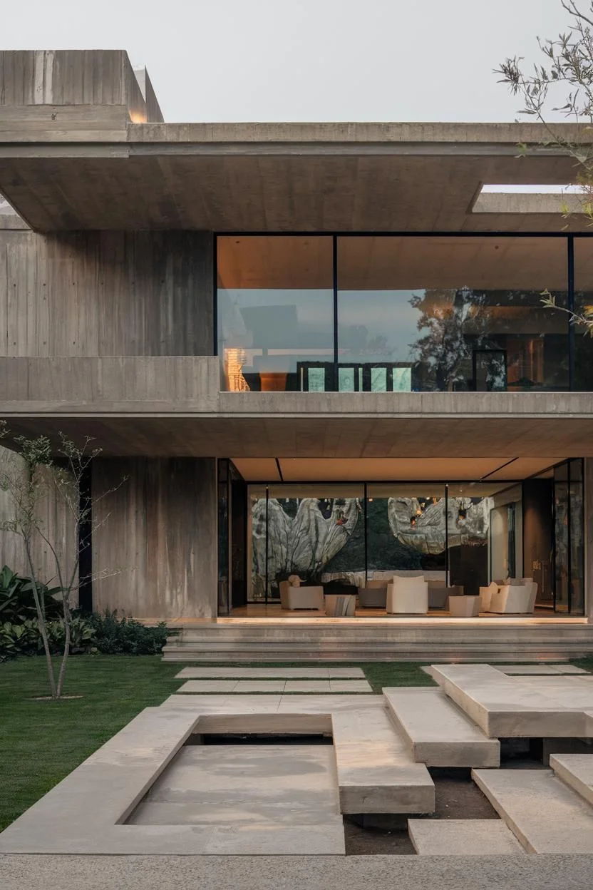 The Ultimate Concrete Blockbuster Home