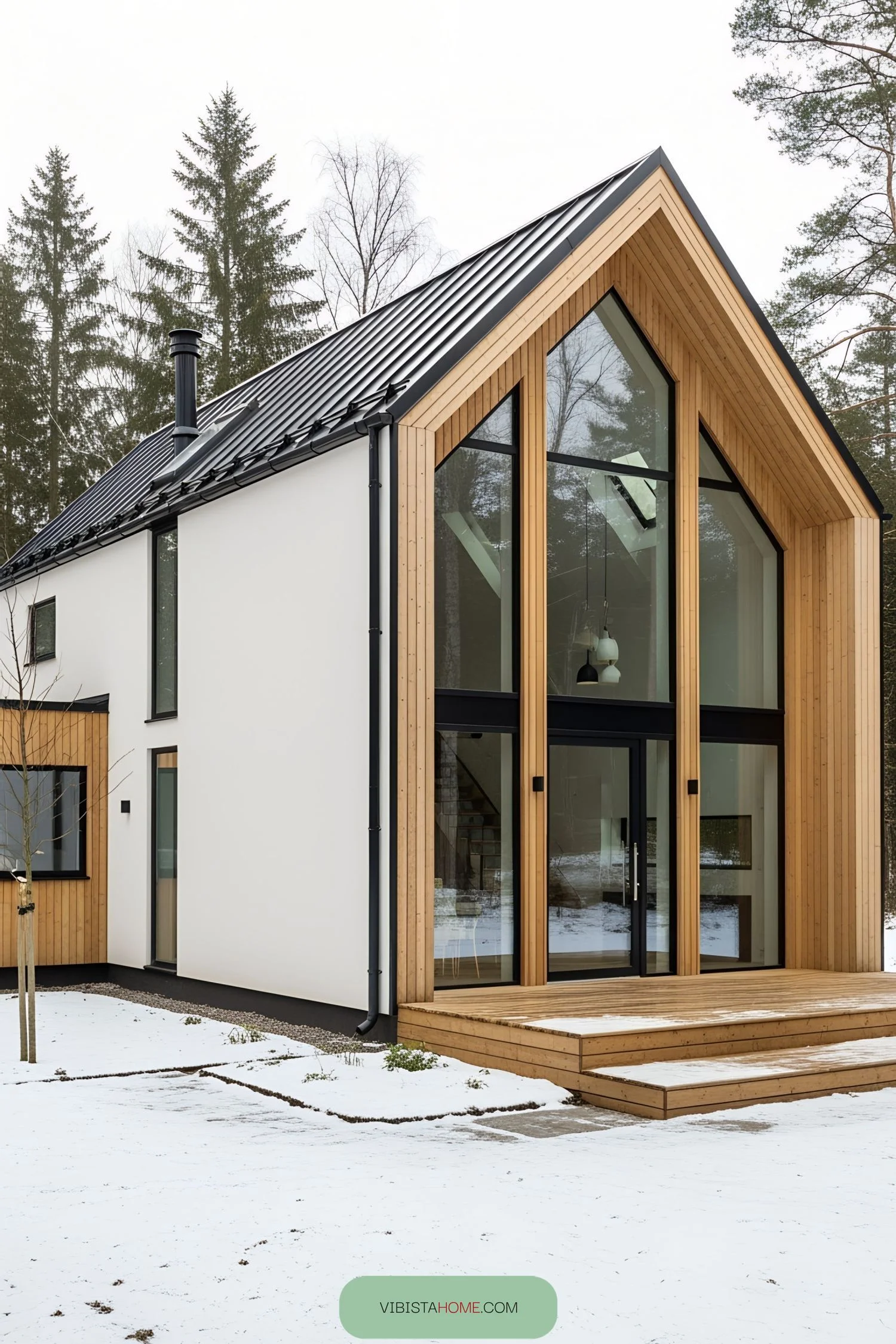Glass and Timber in Perfect Nordic Harmony