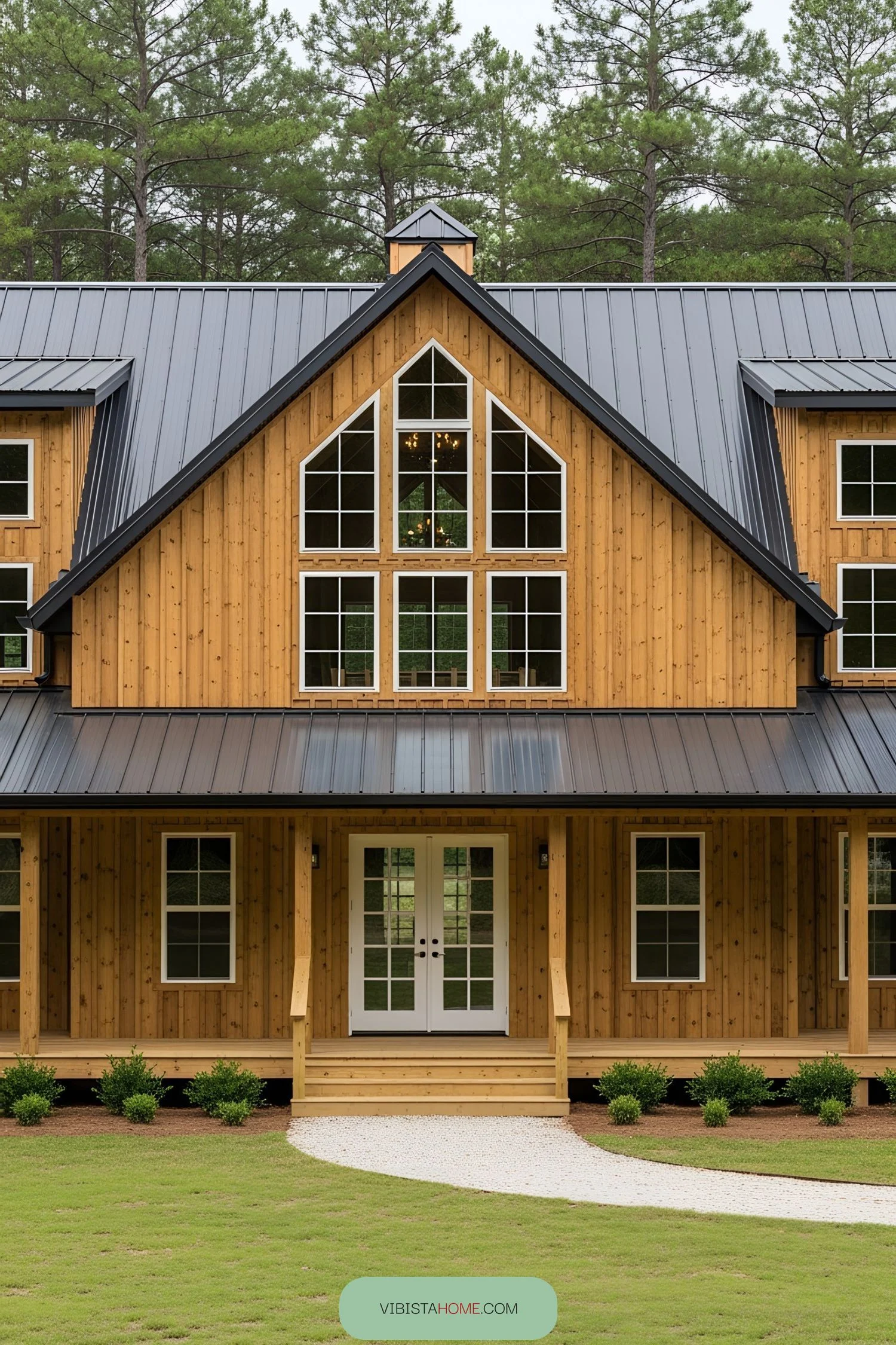Whimsical Barnhouse Retreat with a Breathtaking Porch