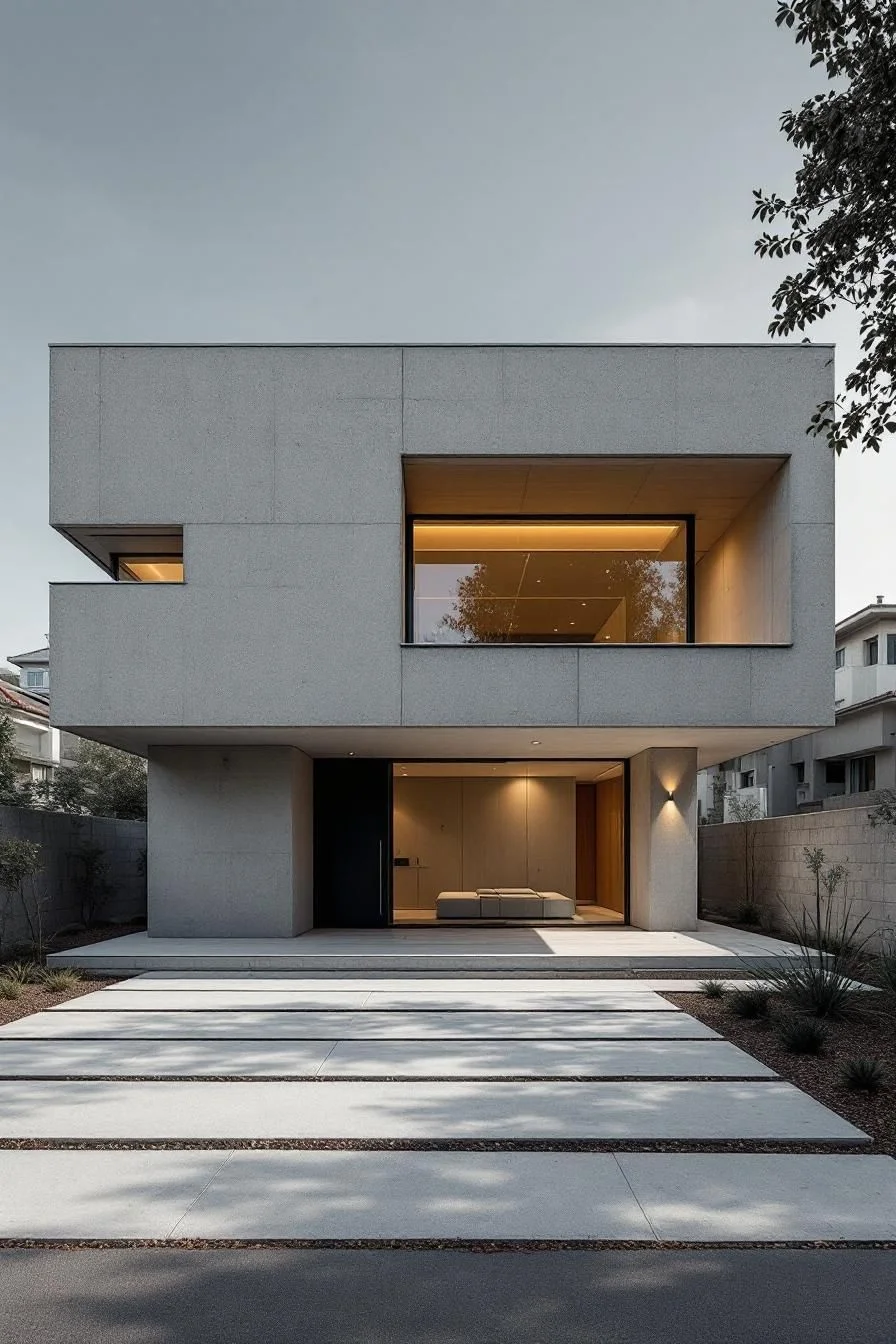 Suburban Calm in a Concrete Cube